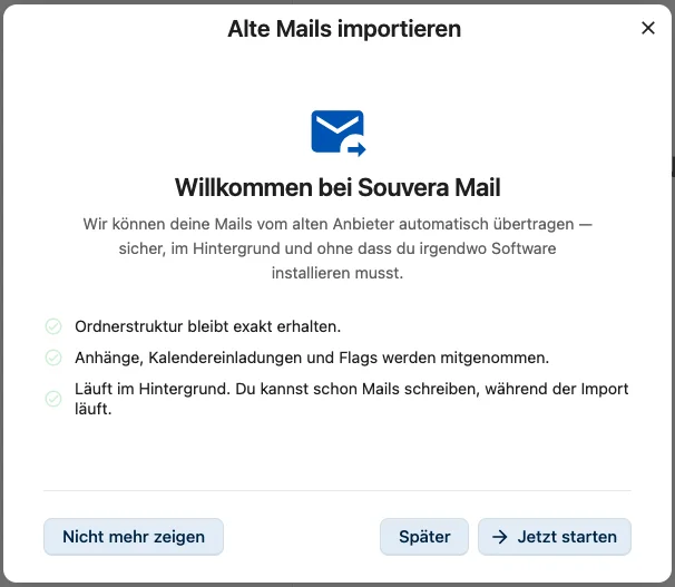 Mail Import Wizard